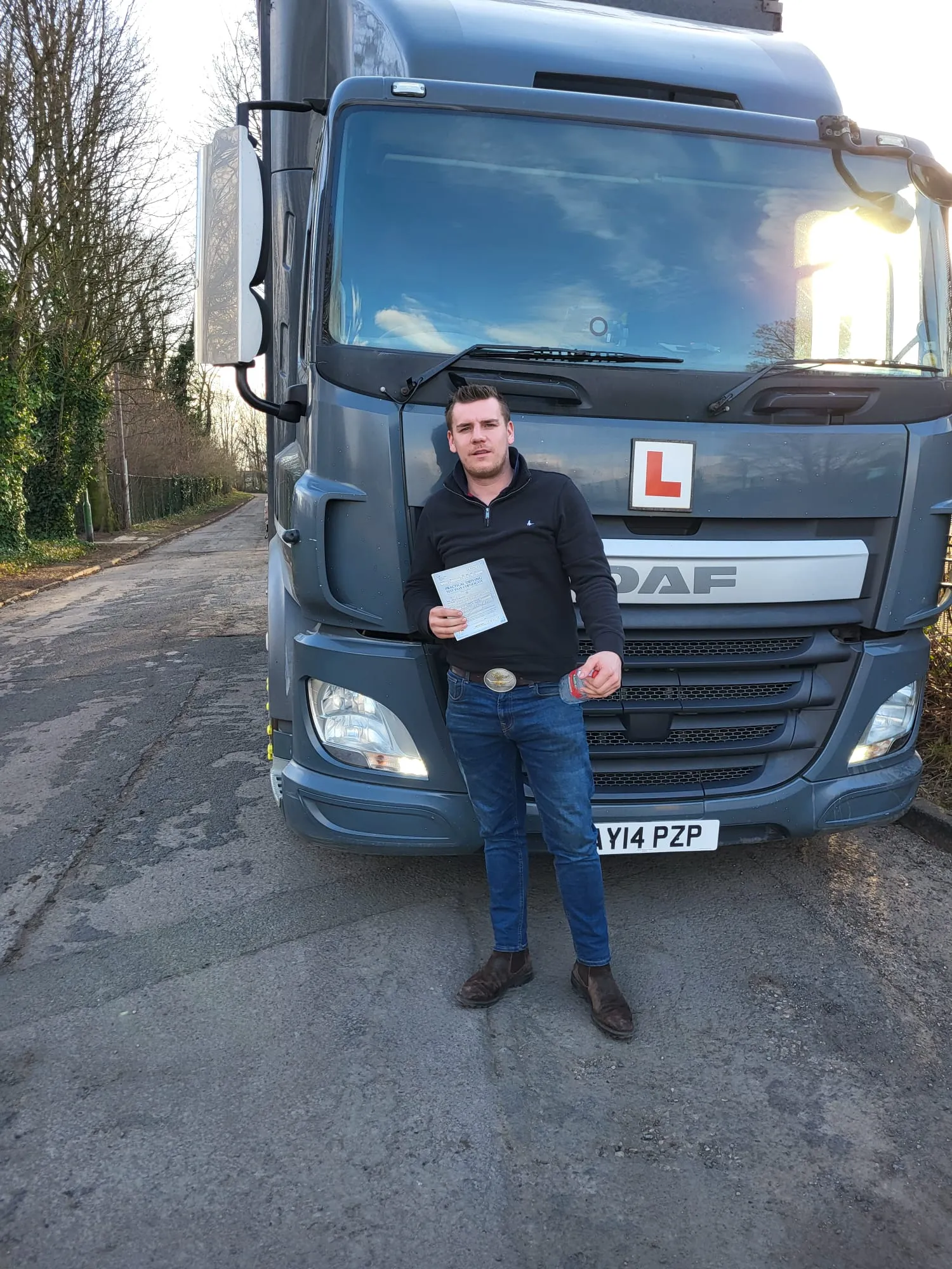 new driver with black top